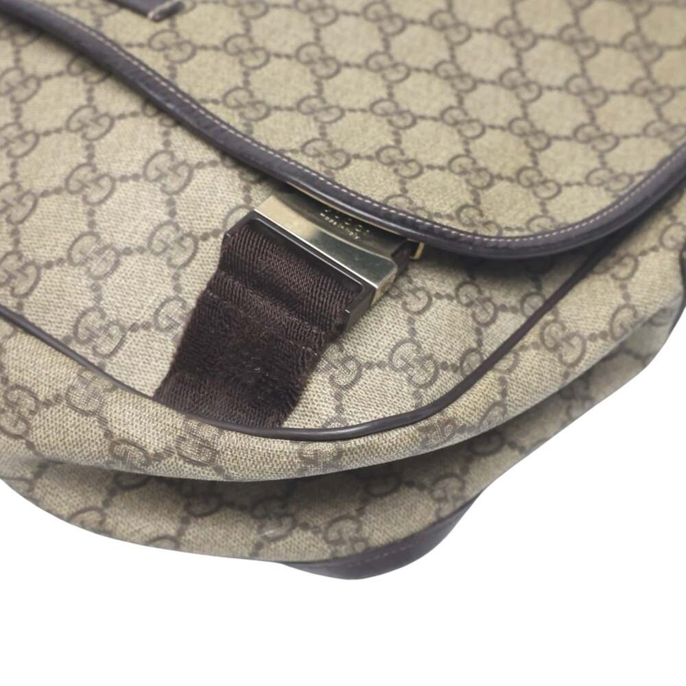 Gucci Double Buckle Messenger Bag Gg #251119G65B - Picture 6 of 9